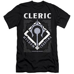 Dungeons And Dragons - Mens Cleric Premium Slim Fit T-Shirt