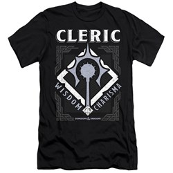 Dungeons And Dragons - Mens Cleric Slim Fit T-Shirt