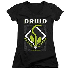 Dungeons And Dragons - Juniors Druid V-Neck T-Shirt