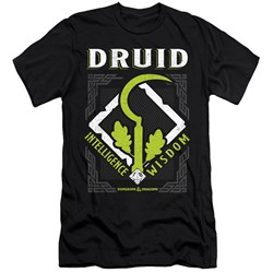 Dungeons And Dragons - Mens Druid Premium Slim Fit T-Shirt