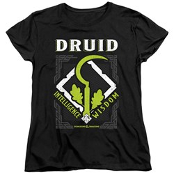 Dungeons And Dragons - Womens Druid T-Shirt
