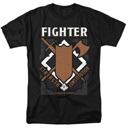 Dungeons And Dragons - Mens Fighter T-Shirt