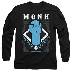 Dungeons And Dragons - Mens Monk Long Sleeve T-Shirt