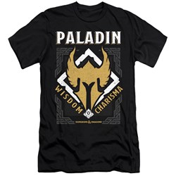 Dungeons And Dragons - Mens Paladin Premium Slim Fit T-Shirt