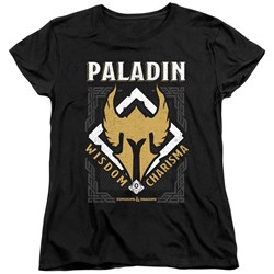Dungeons And Dragons - Womens Paladin T-Shirt