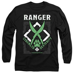 Dungeons And Dragons - Mens Ranger Long Sleeve T-Shirt