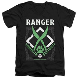 Dungeons And Dragons - Mens Ranger V-Neck T-Shirt
