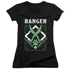 Dungeons And Dragons - Juniors Ranger V-Neck T-Shirt