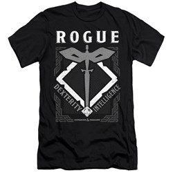 Dungeons And Dragons - Mens Rogue Premium Slim Fit T-Shirt