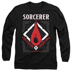 Dungeons And Dragons - Mens Sorcerer Long Sleeve T-Shirt