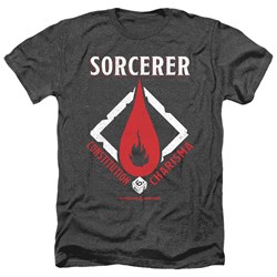 Dungeons And Dragons - Mens Sorcerer Heather T-Shirt