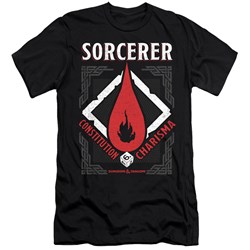 Dungeons And Dragons - Mens Sorcerer Slim Fit T-Shirt