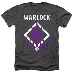 Dungeons And Dragons - Mens Warlock Heather T-Shirt