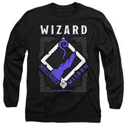 Dungeons And Dragons - Mens Wizard Long Sleeve T-Shirt