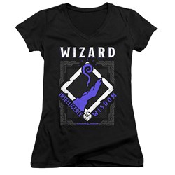 Dungeons And Dragons - Juniors Wizard V-Neck T-Shirt
