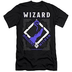 Dungeons And Dragons - Mens Wizard Slim Fit T-Shirt