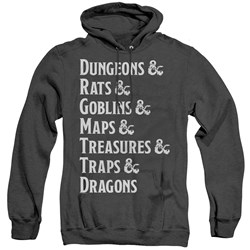 Dungeons And Dragons - Mens Dungeon List Hoodie