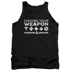Dungeons And Dragons - Mens Choose Your Weapon Tank Top