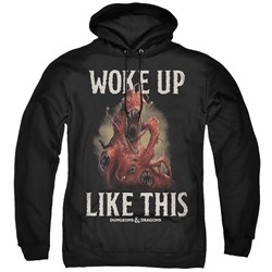 Dungeons And Dragons - Mens Woke Like This Pullover Hoodie