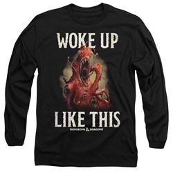 Dungeons And Dragons - Mens Woke Like This Long Sleeve T-Shirt