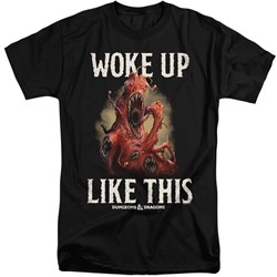 Dungeons And Dragons - Mens Woke Like This Tall T-Shirt