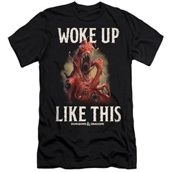 Dungeons And Dragons - Mens Woke Like This Slim Fit T-Shirt