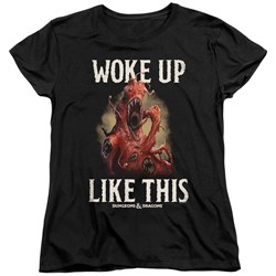 Dungeons And Dragons - Womens Woke Like This T-Shirt