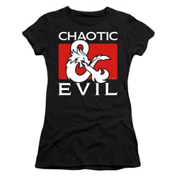 Dungeons And Dragons - Juniors Chaotic Evil T-Shirt