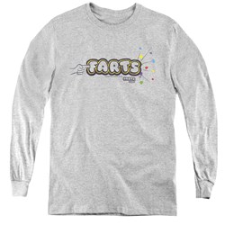 Farts Candy - Youth Finger Logo Long Sleeve T-Shirt