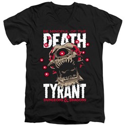 Dungeons And Dragons - Mens Death Tyrant V-Neck T-Shirt