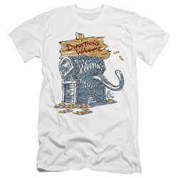 Dungeons And Dragons - Mens Donations Welcome Mimic Slim Fit T-Shirt