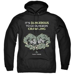 Dungeons And Dragons - Mens Dangerous To Go Alone Pullover Hoodie