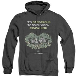 Dungeons And Dragons - Mens Dangerous To Go Alone Hoodie