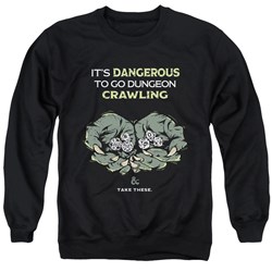 Dungeons And Dragons - Mens Dangerous To Go Alone Sweater