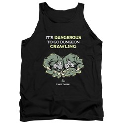Dungeons And Dragons - Mens Dangerous To Go Alone Tank Top