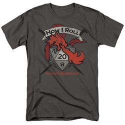 Dungeons And Dragons - Mens How I Roll D And D T-Shirt