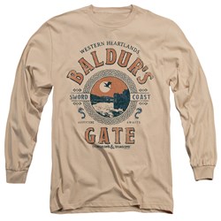 Dungeons And Dragons - Mens Baldurs Gate Resort Long Sleeve T-Shirt