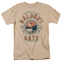 Dungeons And Dragons - Mens Baldurs Gate Resort T-Shirt
