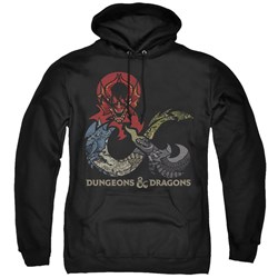 Dungeons And Dragons - Mens Dragons In Dragons Pullover Hoodie