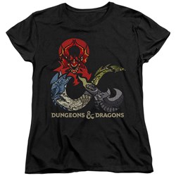 Dungeons And Dragons - Womens Dragons In Dragons T-Shirt