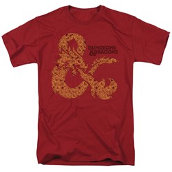 Dungeons And Dragons - Mens Dicey Ampersand T-Shirt