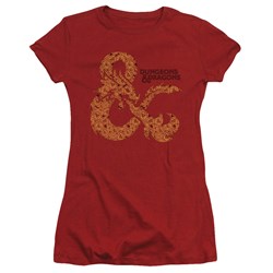 Dungeons And Dragons - Juniors Dicey Ampersand T-Shirt