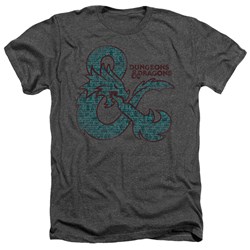 Dungeons And Dragons - Mens Ampersand Classes Heather T-Shirt