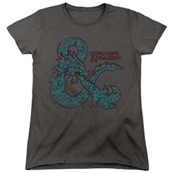 Dungeons And Dragons - Womens Ampersand Classes T-Shirt