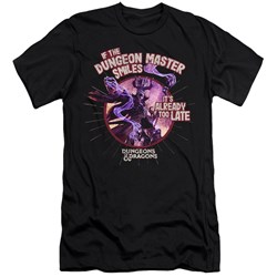 Dungeons And Dragons - Mens Dungeon Master Smiles Premium Slim Fit T-Shirt