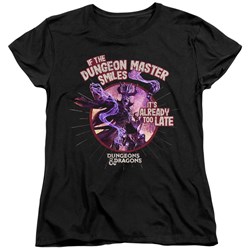 Dungeons And Dragons - Womens Dungeon Master Smiles T-Shirt