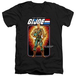 G.I. Joe - Mens Duke Card V-Neck T-Shirt