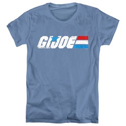 G.I. Joe - Womens Distressed Logo T-Shirt