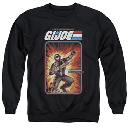 G.I. Joe - Mens Snake Eyes Card Sweater