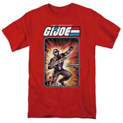 G.I. Joe - Mens Snake Eyes Card T-Shirt